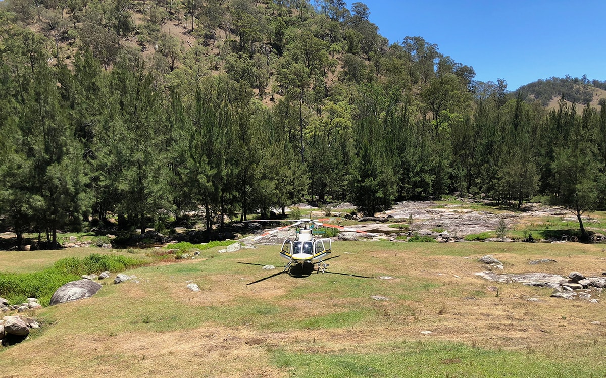 blue mountain helicopter tour